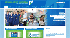 Desktop Screenshot of northlanddhb.org.nz